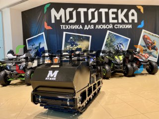 Мотобуксировщик Мужик LUXE М600 1450. 22 л.с.. катковая. с реверсом. с подогревом