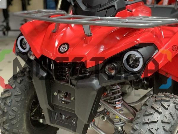 Квадроцикл Мотомир Hammer 200 красный (машинокомплект) | Мототека